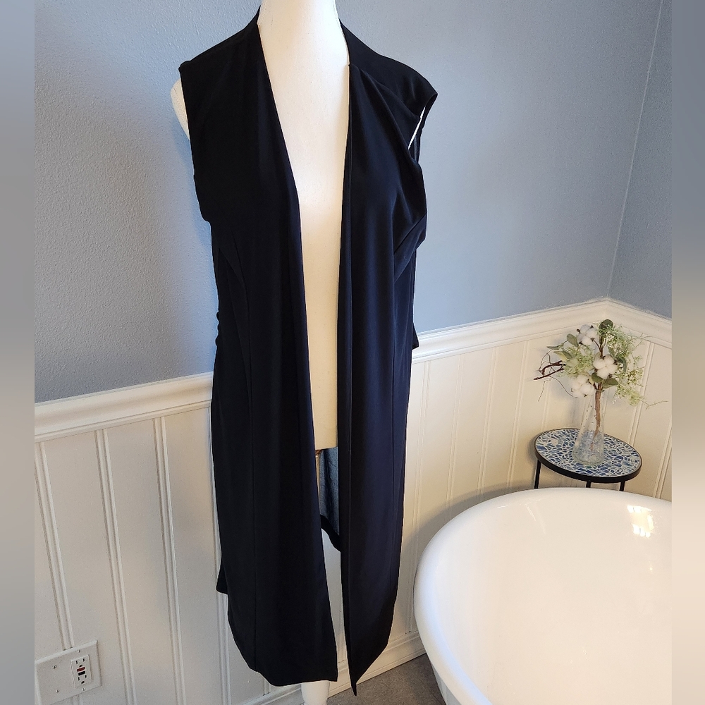 DKNY Long Vest